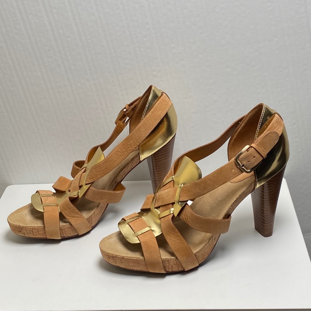 Cole Haan Air Jocelyn leather Sandals Heels NWOT